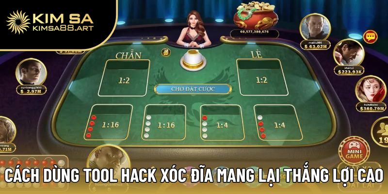 Bí quyết sử dụng tool hack xóc đĩa mang lại thắng lợi cao