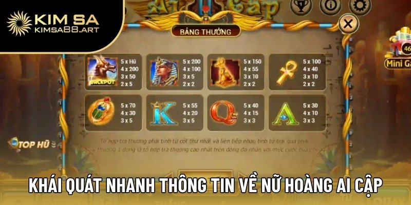 Khái quát nhanh thông tin về Nữ Hoàng Ai Cập