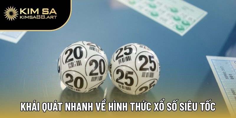 Xổ Số Siêu Tốc – Chớp Cơ Hội, Đổi Đời Chỉ Trong Chớp Mắt 1 Khái quát nhanh về hình thức xổ số siêu tốc