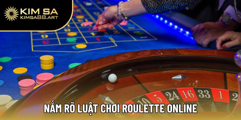 Nắm rõ luật chơi Roulette online trước khi tham gia