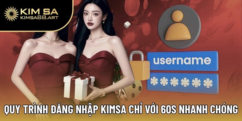 Quy trình đăng nhập Kimsa chỉ với 60s nhanh chóng