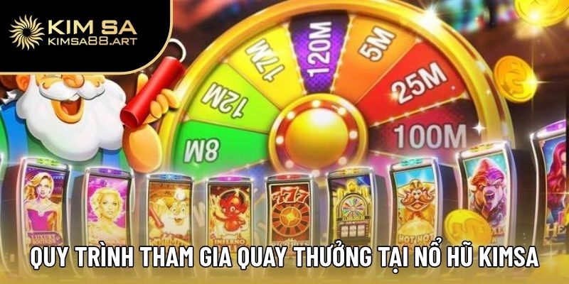 Quy trình tham gia quay thưởng tại nổ hũ Kimsa