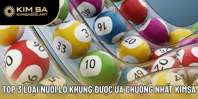 Top 3 loại nuôi lô khung được ưa chuộng nhất Kimsa